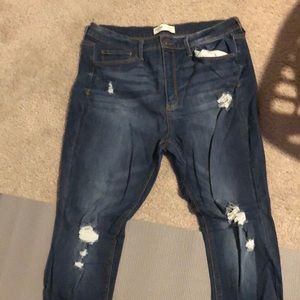 Mudd high rise ankle Jeggings. Size 17